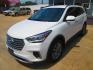 2017 WHITE Hyundai Santa Fe (KM8SM4HF8HU) , located at 1815 NE 28th St., Fort Worth, TX, 76106, (817) 625-6251, 32.795582, -97.333069 - Photo#0